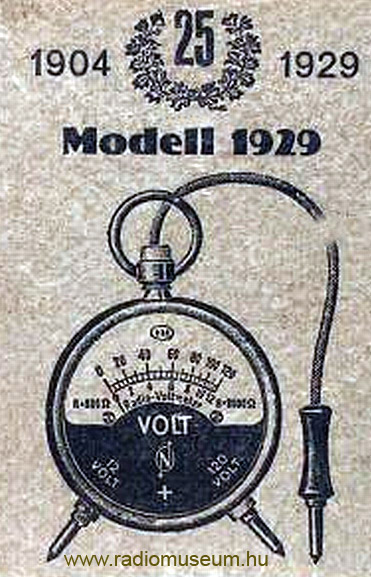 Radio Voltmeter  reklám